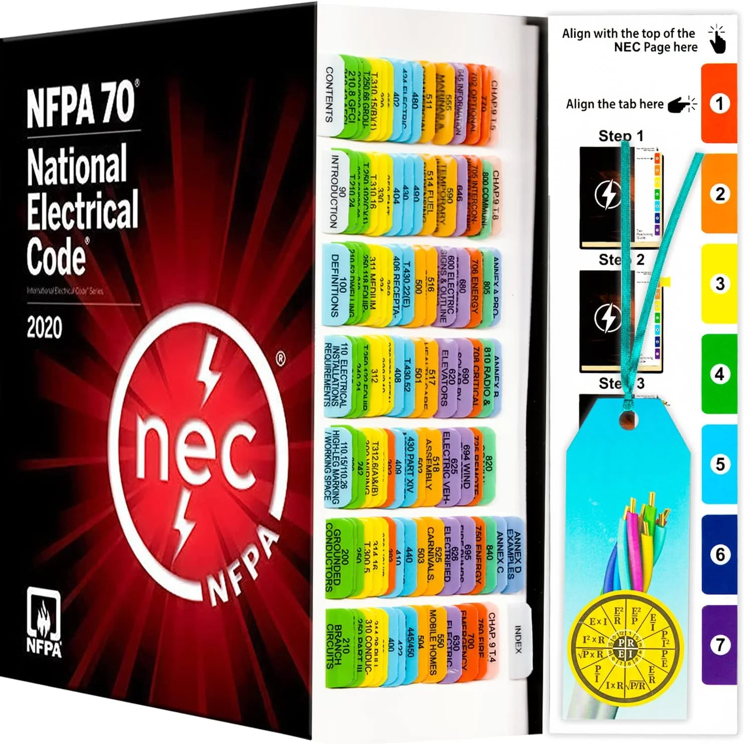 NFPA 70 National Electrical Code 2020 Edition Paperback with Ez Tab